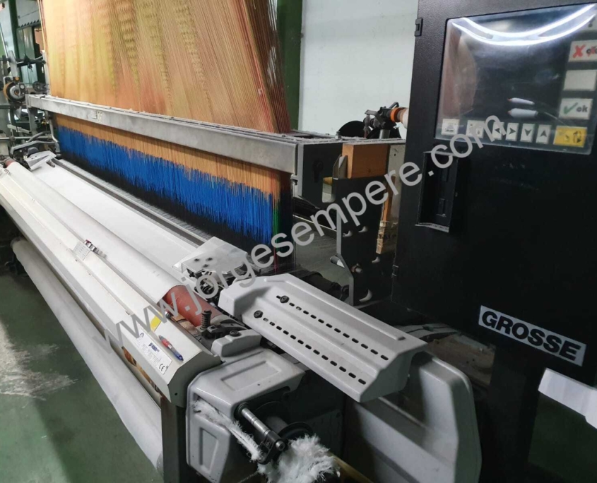 2 x Vamatex P1001es 340 cm YOC1996 with Grosse Jacquard EJP2 2688/2400